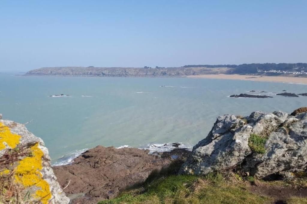 Vue Mer Pour Une Escale En Baie Du Mt-St-Michel Cherrueix Εξωτερικό φωτογραφία